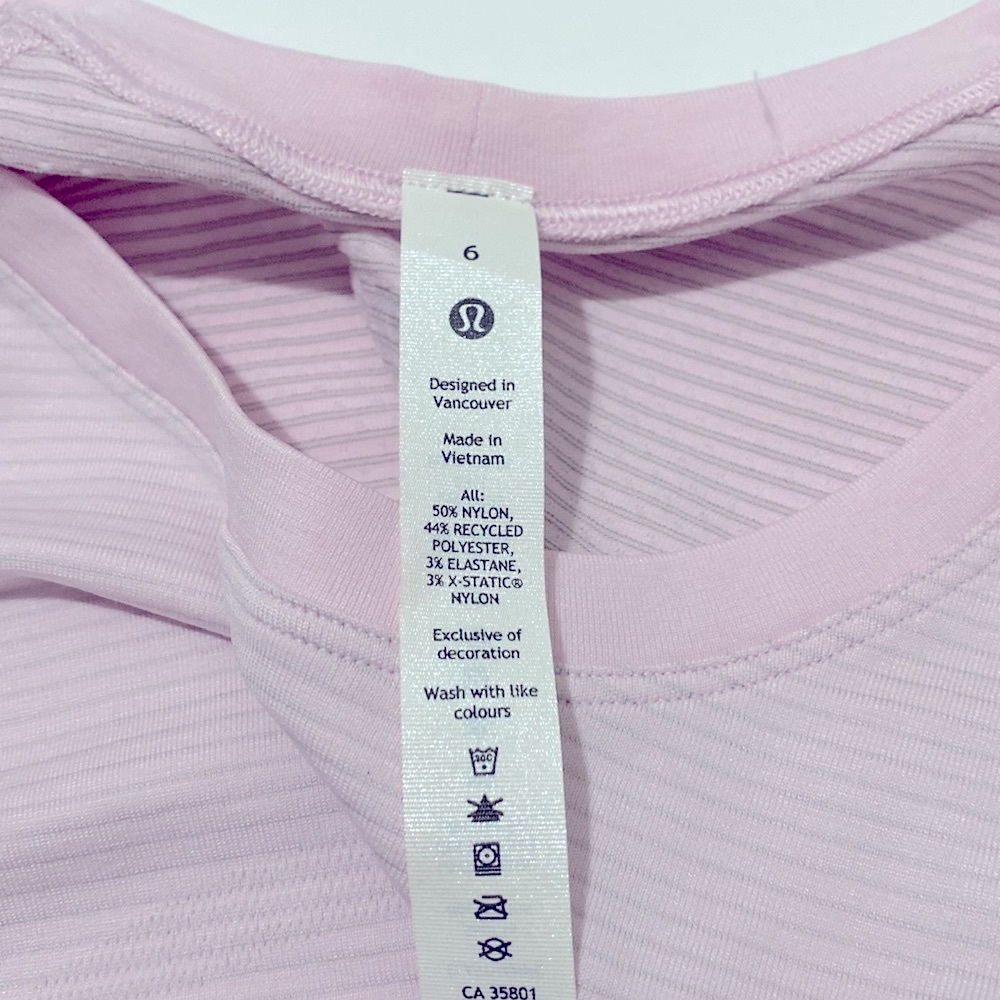 Lululemon Swiftly along Sleeve 2.0 Race Meadowsweet Pink - Picture 4 of 6
